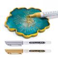 Metallic Waterproof Permanent Paint Pens DIY Epoxy Resin Craftwork Art Marker MJ. 