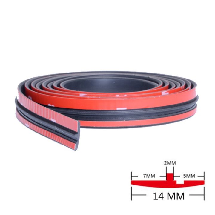 SEAL 1M 14/19mm Rubber Car Seals Edge Sealing Strips Auto Roof Windshield Car Rubber Sealant Protector Seal Strip Window Seals For Car