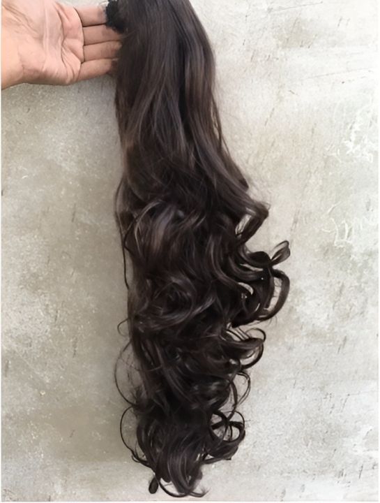 Long%20hair%20claw%20clip%20ponytail%20for%20women%20-%20clip%20on%20extension%20-%20Natural%20Brown%20Color%20-%20Image%202