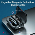 M19 TWS Wireless Earbuds Earphone Bluetooth Touch Control Wireless LED Display Touch Bluetooth 5.1 Headphones Cancelling Stereo Earbuds Pods. 