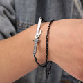 Anime Necklace Bracelet Spear of Tianri Knife Pendant Cosplay Necklaces For Men. 