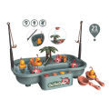 Go Fishing Game Board Play Set - Fish Catching Game for Kids with Flashing Lights & Musical Melodies 21 Pcs Assorted Color. 