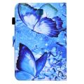 For Samsung Galaxy Tab A 8.0 T350 Sewing Pen Slot Leather Tablet Case. 