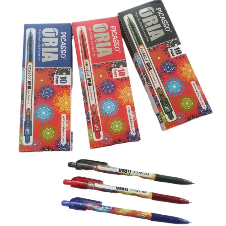 Picasso Oria Picasso Paint Pens (Pack Of 10) Needle Tip Ball Point