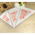 Disposable Piping Bags 100/25 Cake Decorating Bag with 5 Stainless Steel Nozzles 25pcs 100pcs Cake Making Tools Piping bags. 