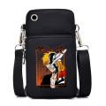 Bleach Anime Small Shoulder Bag Women Mobile Phone Bag Mini Crossbody Messenger Bag Bleach Manga Purses and Handbag Women Bags. 