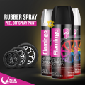 Rubber Spray Paint FLAMINGO (Imported) easy to peel off. 