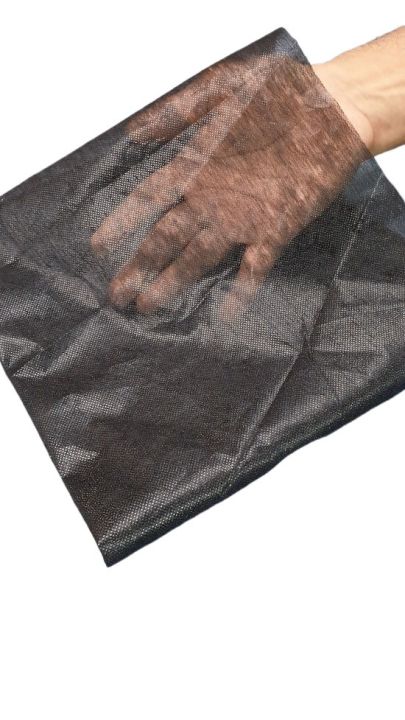Zero Black Press Buckram for Fabric & Embroidery, Fusing Buckram,