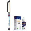 PIANO Smart Wipe Easy White Board Dry Erase Marker With Refilling ink for Whiteboard and Rewriting Books. 