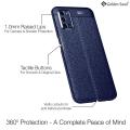 Oppo_A52 Autofocus Litchi Pattern Design Soft Flexible Protectives Back Cover Back Case Auto focus. 
