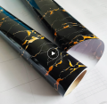 Marble Sheet - Marble Sheet Sticker - 60cm x 100cm/200Cm Marble Sheet Texture Design PVC Waterproof Self adhesive Wallpaper Sticker sheet Furniture New Skin Kitchen Cabinet Paper Stickers sheet Oilproof Table top Sticker sheet. 