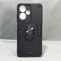 Infinix Hot 30 4G Phone Case TPU Hard Ring Car Ring Bracket Shockproof Back Cover. 