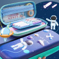 Multifunctional Pencil Pouch Lightweight Waterproof Pen Box for School Hold Pens and Pencils. 
