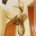 Deer Wall Mounted Wall Hanging Sculpture - Wild Beauty Home Decor. 