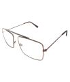 Transparent Reading Glasses with Single Top Bar Raees Movie Style Glasses. 