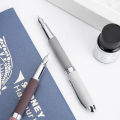 Hongdian Metal Fountain Pen Molandi Season Color Fine 0.4mm Nib Writing Pens Gift Office Business Writing Set Stationery Supply. 