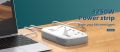 LDNIO SC3416  Universal Electrical Cord Strip 3 Outlets 4 GaN USB Port Multi Power Strip Plug Boar Extension Socket.. 