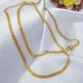 golden chain for girls/women/for gift/partwear/stylish look. 
