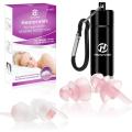 Hearprotek Sleeping Ear Plugs (32db & 30db) Ultra Soft Noise Reduction and Hearing Protection earplugs for Side Sleepers, snoring, Travel, Working, Safety 2 Pairs. 