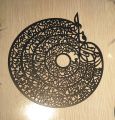 Wooden Calligraphy Laser Cutting wall hanging. 
