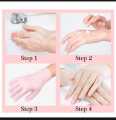 Reusable Gel Gloves Moisturizing Whitening Exfoliating Smooth Beauty Hand Care Silicone Hand Glove Waterproof Cleaning. 