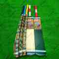 Saki New Edition Long Sixer Cricket Bat Cane Handle Tape Ball Tennis Ball Light Weight Bats Powerful Hitting Bat. 