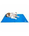 COOLING BEDS FOR YOUR HOT DOGS / CATS - COLOR : BLUE - SMALL. 