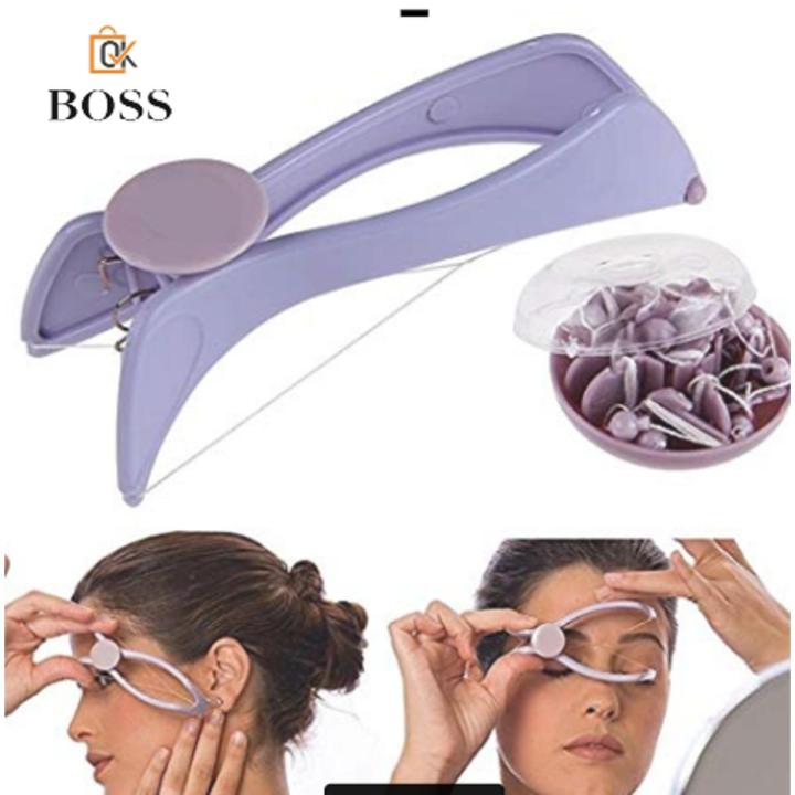 Slique Eyebrows Face & Body Hair Threading Machine & Removal System ...