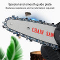 6" Cordless Rechargeable Electric  Chainsaw Wood Mini Cutter 550W One-Hand Saw Woodworking WITH Box. 