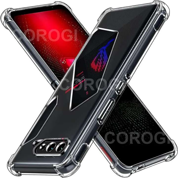 For%20ASUS%20ROG%20Phone%205/ROG%20Phone%205%20Pro/ROG%20Phone%205%20Ultimate/ROG%20Phone%205S%20Back%20Cover%20Shockproof%20Transparent%20Soft%20TPU%20Silicone%20Protector%20Phone%20Case%20with%20Shock%20Absorption%20Bumper%20Corners%20-%20Image%202