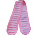 Soft Adjustable Hair Wrap Toweling Band – Pack of 1/2/3/6 – Comfortable Headband for Facial Care, Makeup & Spa. 