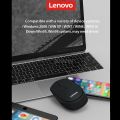 Lenovo M202 2.4GHz Wireless Mouse Office Mouse 4 Keys Mute Mice Ergonomic Design with 3 Adjustable DPI for PC Laptop Black. 