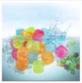 Ice Cubes Reusable 12pcs/24pcs different shapes fruit shape Silicone Plastic Ice Cubes kids serving, Assorted Colors. 