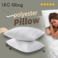 900 grams Polyester Filled Bed Pillows Of High-Quality With Cotton Cover. 