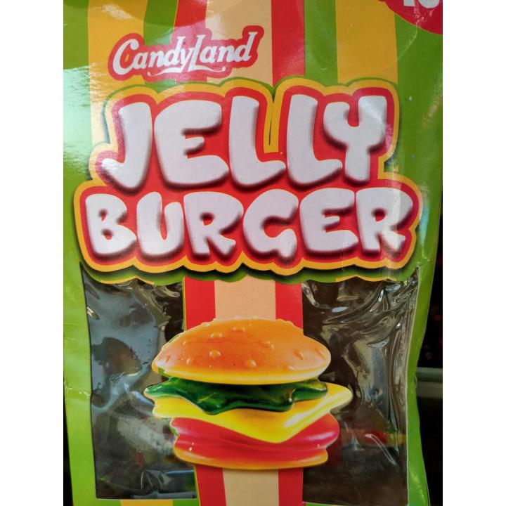 Jelly Burger (24 PCS BOX) BURGER SHAPE JELLY,BURGER JELLY,BURGER