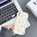 VRQR Soft Wavy Edge Phone Case For Vivo S1 Back Cover Full Screen Beautiful Flowers Pattern Cover. 