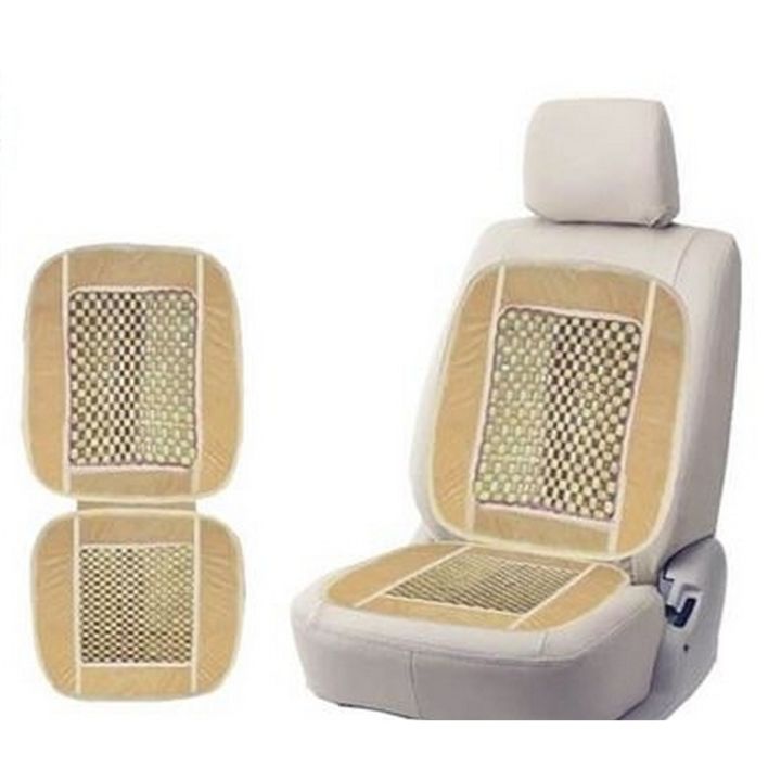 2Pc%20Summer%20Seat%20Cushion%20Plush%20Velvet%20Barder%20Round%20Wooden%20Beaded%20Cover%20For%20Car%20Home%20And%20Office%20Chair%20-%20Image%202