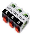 Ink Cartridge Remanufactured Replacement Compatible for 'HP 920 XL 920XL (BLACK) compatible with 'HP' 'Office-jet 6000 6500 6500A 7000 7500A. 