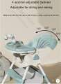 5 in 1 Baby Boy Girl Recline Foldable Dining  Rocking High Chair With Rattles Imported. 