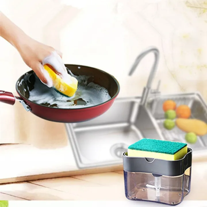 2%20In%201%20Scrubbing%20Liquid%20Detergent%20Dispenser%20Press-Type%20Liquid%20Soap%20Box%20Pump%20Organizer%20with%20Sponge%20Kitchen%20Tool%20Bathroom%20Supplies%20-%20Image%204