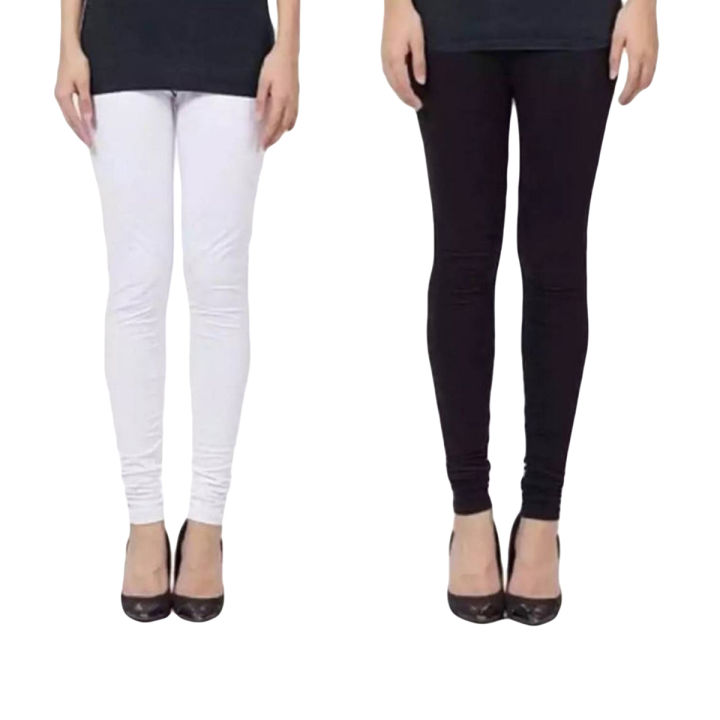 Black & White Stretchable Tights Soft & Comfortable For Girls/Ladies