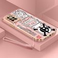 Casing for Infinix Note 10 Pro Phone Case Character Pattern One Piece Plating Silicone New Design Cover. 