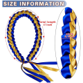 3PCS Graduation Leis Polyester Graduation Lei for Graduation Braided Graduation Leis Class of 2023 Graduation Ribbon. 