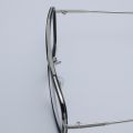 GERMANY Stainless Steel Glasses Steel Blade Luxury Brand Square Bridge Computer Glasses with UV Lens to Protect Your Vision for Unisex. 