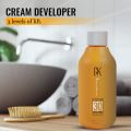 GK HAIR 30 Volume Creme Developer 150ml High-Performance Hair Coloring Bleach. 