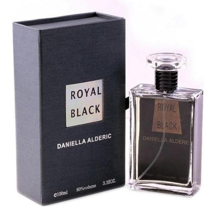 Daniella Alderic Royal Black Perfume For Men – 100 ml