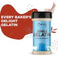 Gelatin Powder 80GM, Gelatin Powder for jelly Making Food Grade and Face Mask, Gelatin for Cooking/Baking for Candies, Marshmallows, Cakes, Ice Cream, Desserts, Aspic, Corn, and Confections. 