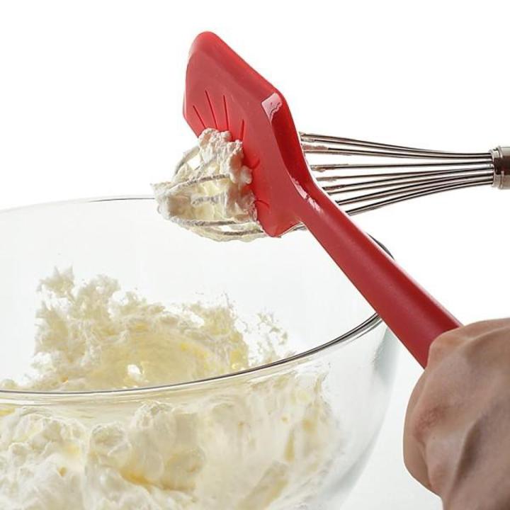 Silicone 2 in 1 Spatula and Whisk / Bowl Scraper