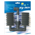 Sponge Filter For Fish Aquarium XY - 2831 Best Double Bio Sponge Filter For Planted Aquarium And Fresh Water Fish Tank. 