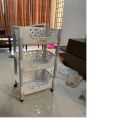 Multipurpose Vegetable Rack Kitchen Home Storage Portable Rack 2 or 3 Layer With Wheels Good Quality Plastic storage and kitchen organization. 